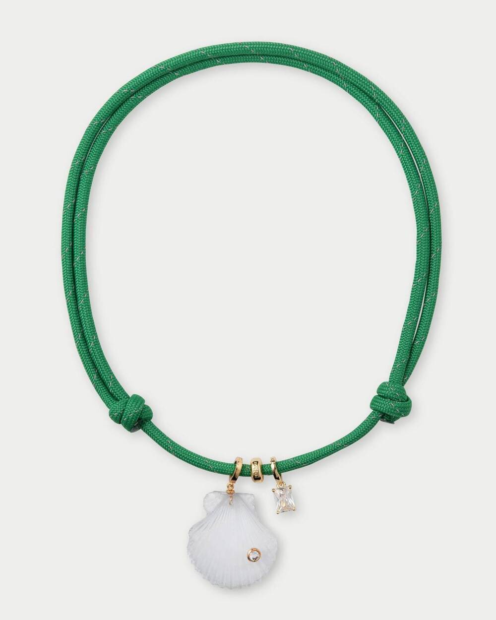 NEW ELIOU women's salgada necklace in green